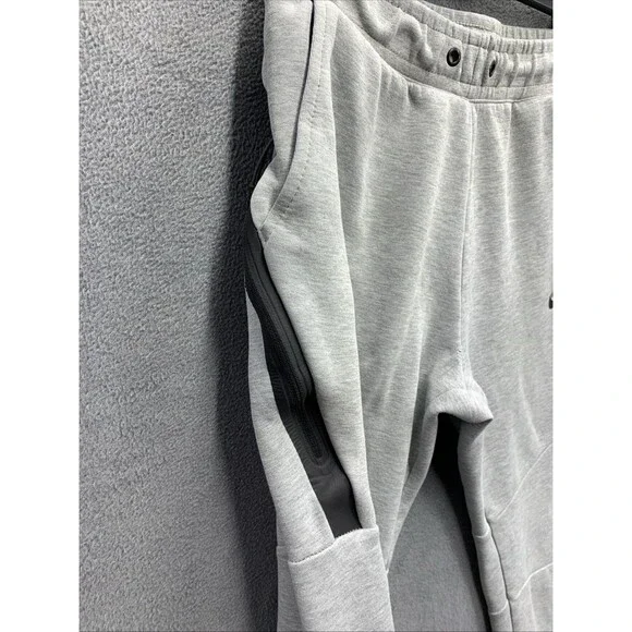 Nike Men's Tech Fleece Jogger Sweatpants 805162-063 Heather Gray Black Small - Picture 13 of 15